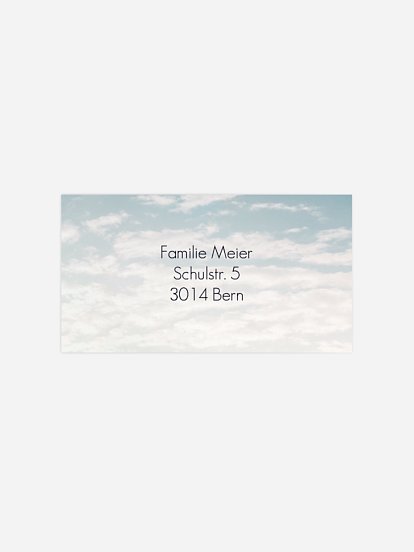 Empfängeraufkleber Trauer Lebenskreis