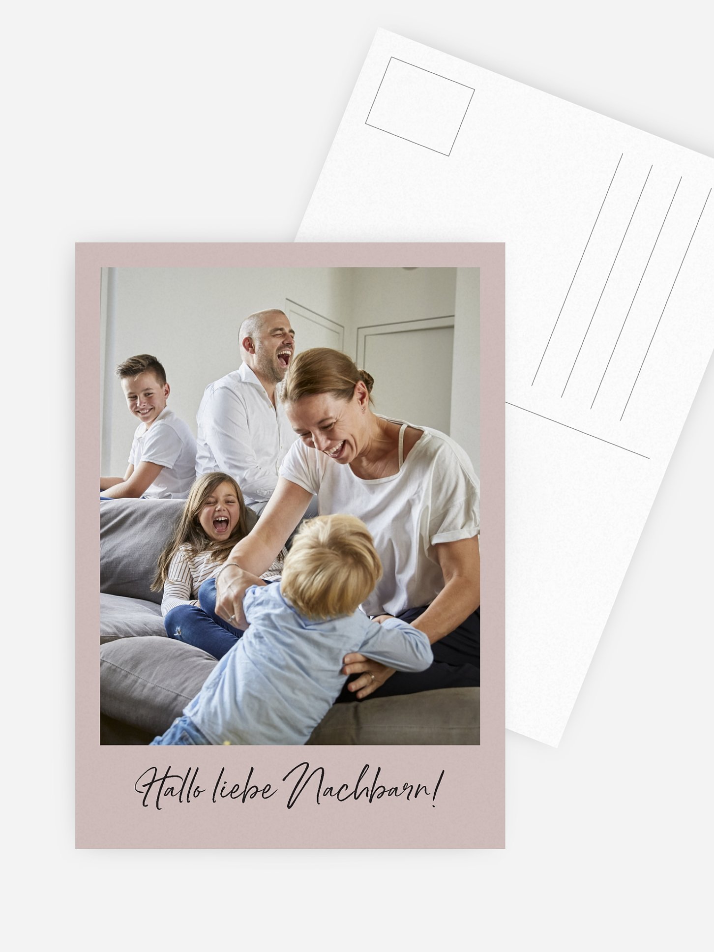 Grußkarte Wir sagen Hallo