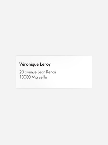 étiquette expéditeur anniversaire Fabulous