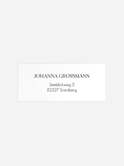 Absenderaufkleber Geburtstag Meine Zeit