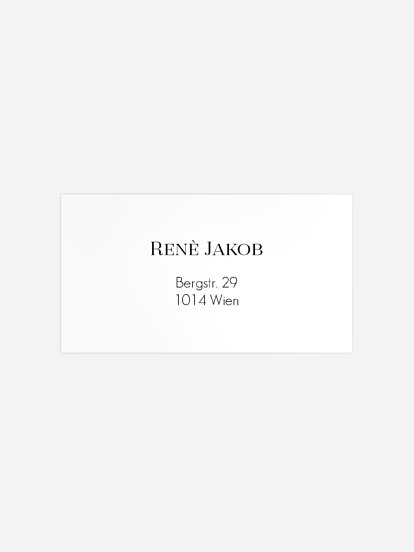 Empfängeraufkleber Party Meine Zeit