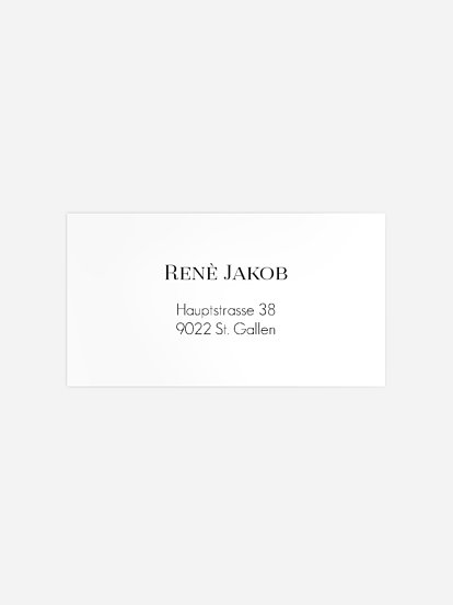 Empfängeraufkleber Party Meine Zeit