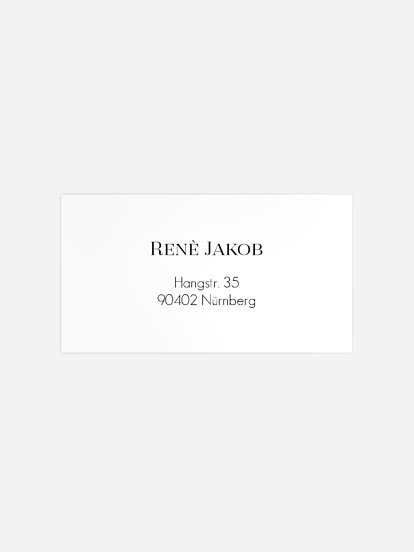 Empfängeraufkleber Party Meine Zeit