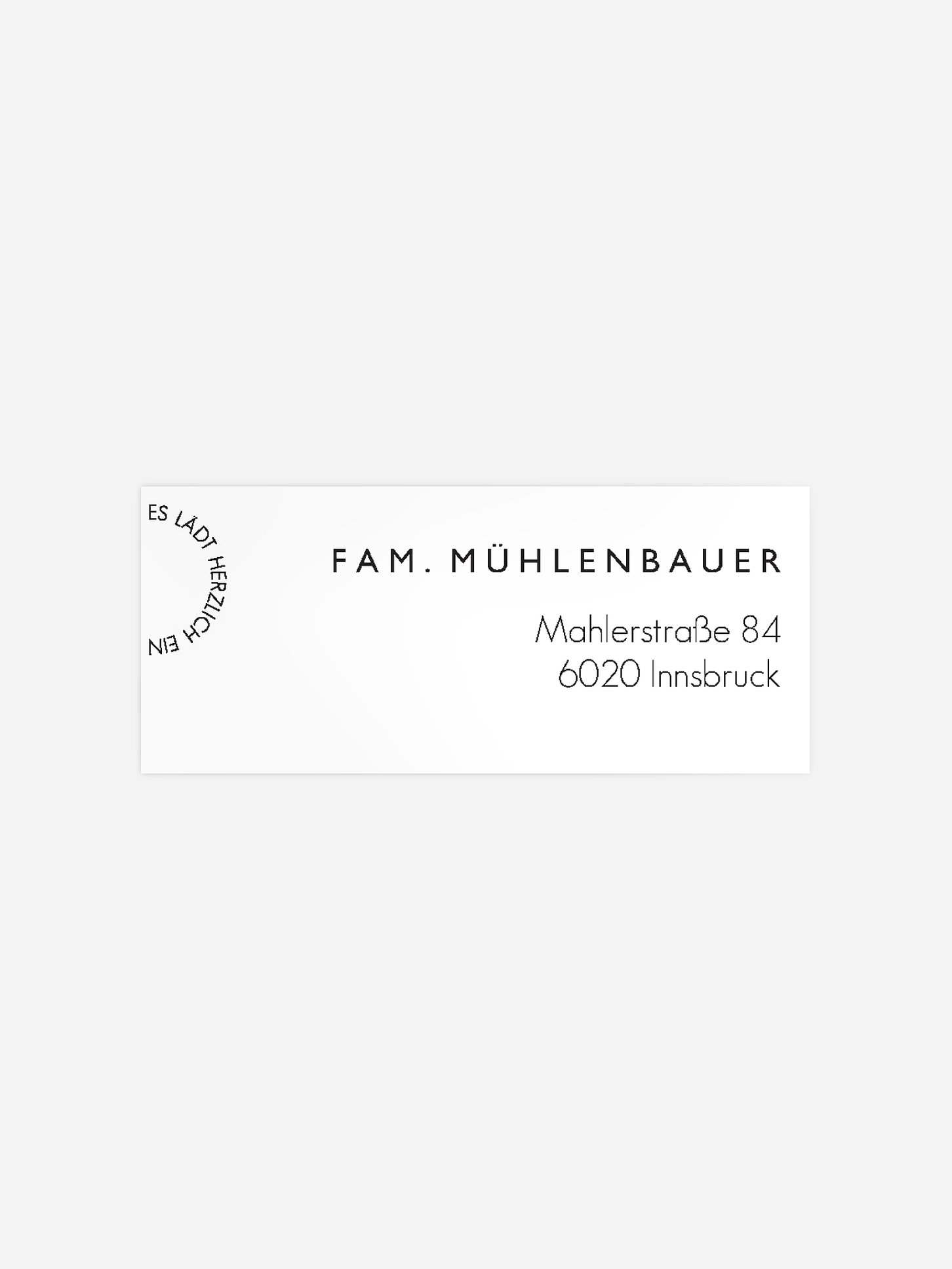 Absenderaufkleber Party Lebensweg