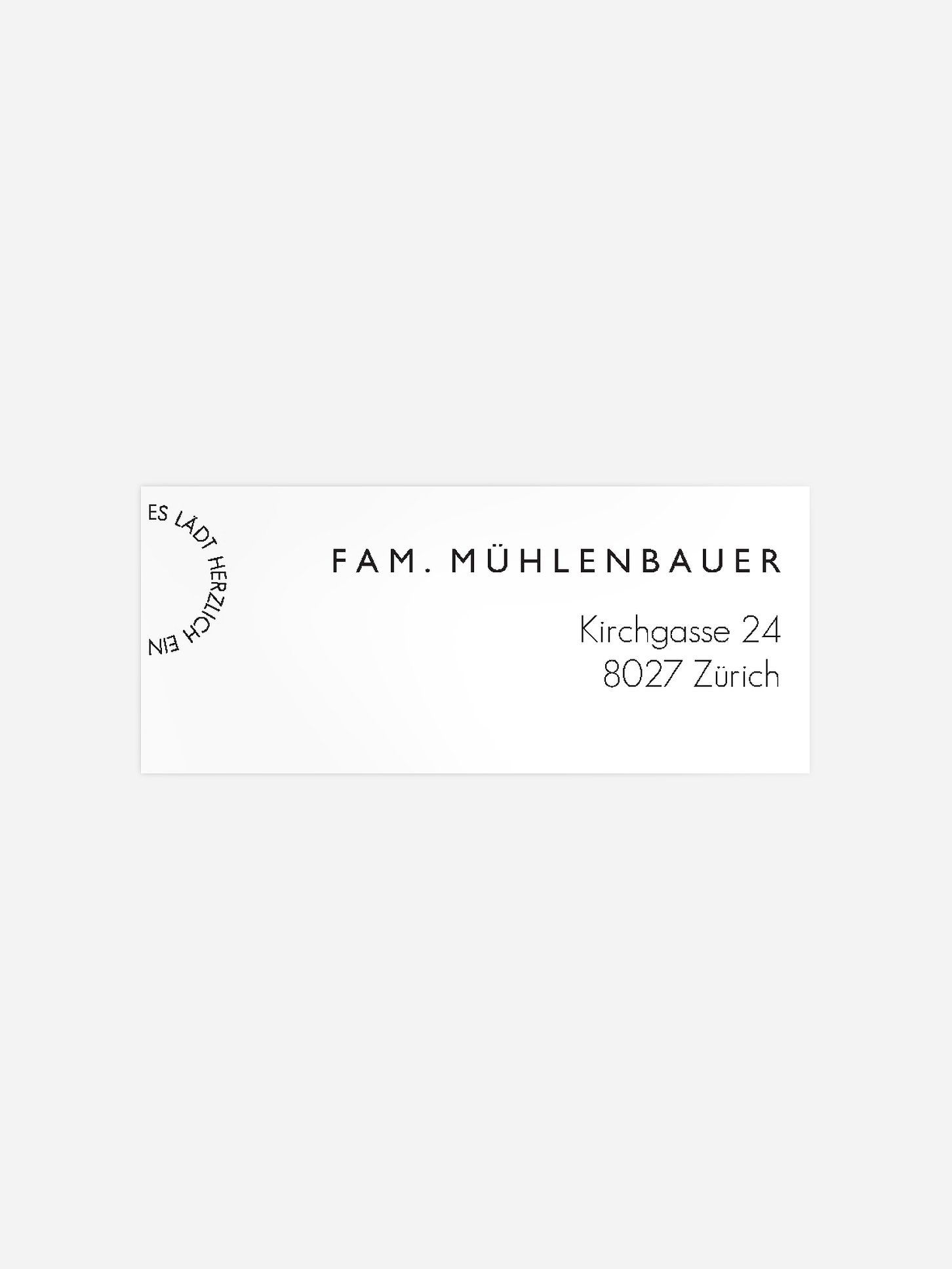 Absenderaufkleber Party Lebensweg