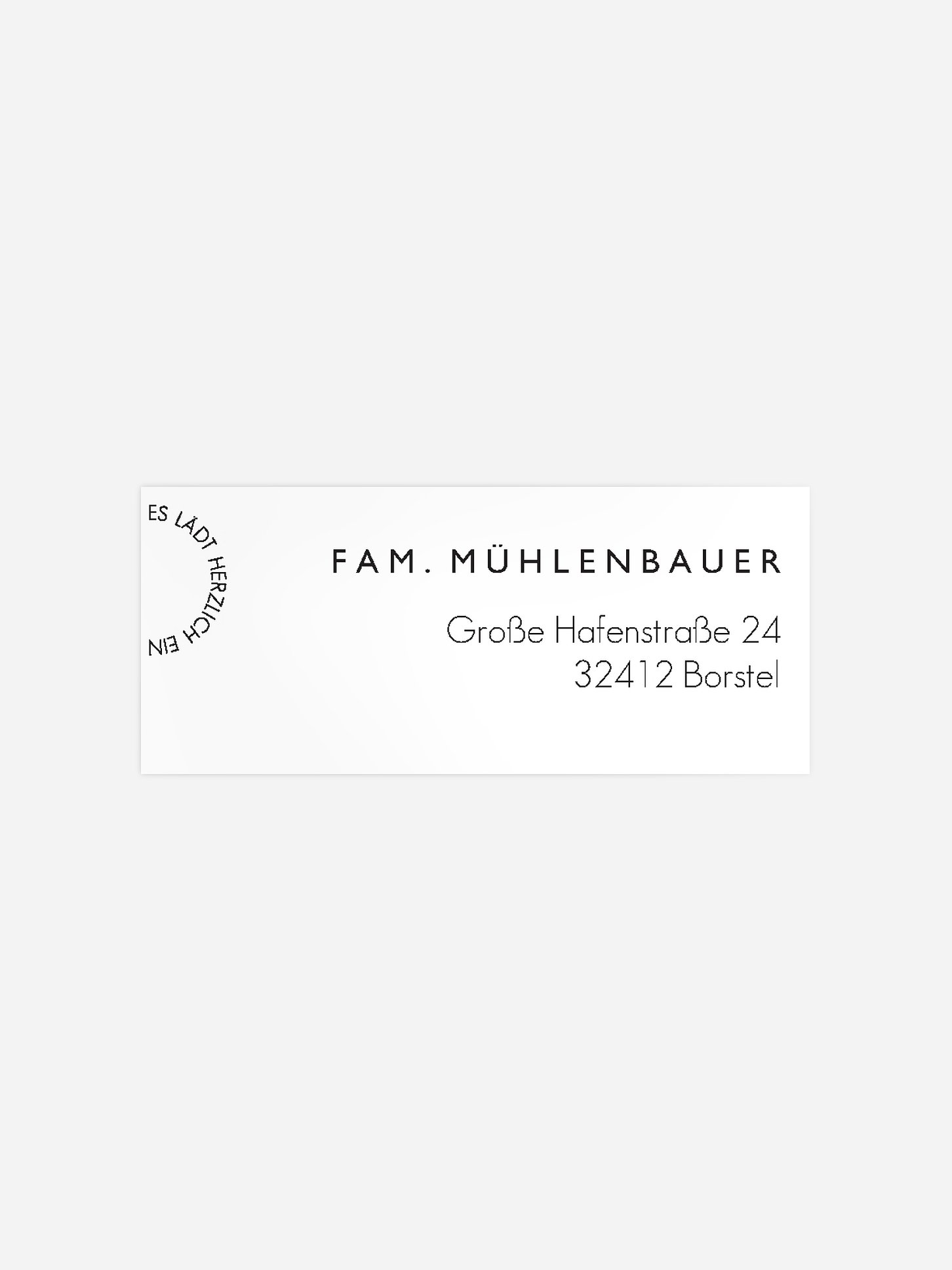 Absenderaufkleber Party Lebensweg