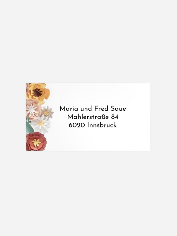 Papierblumen