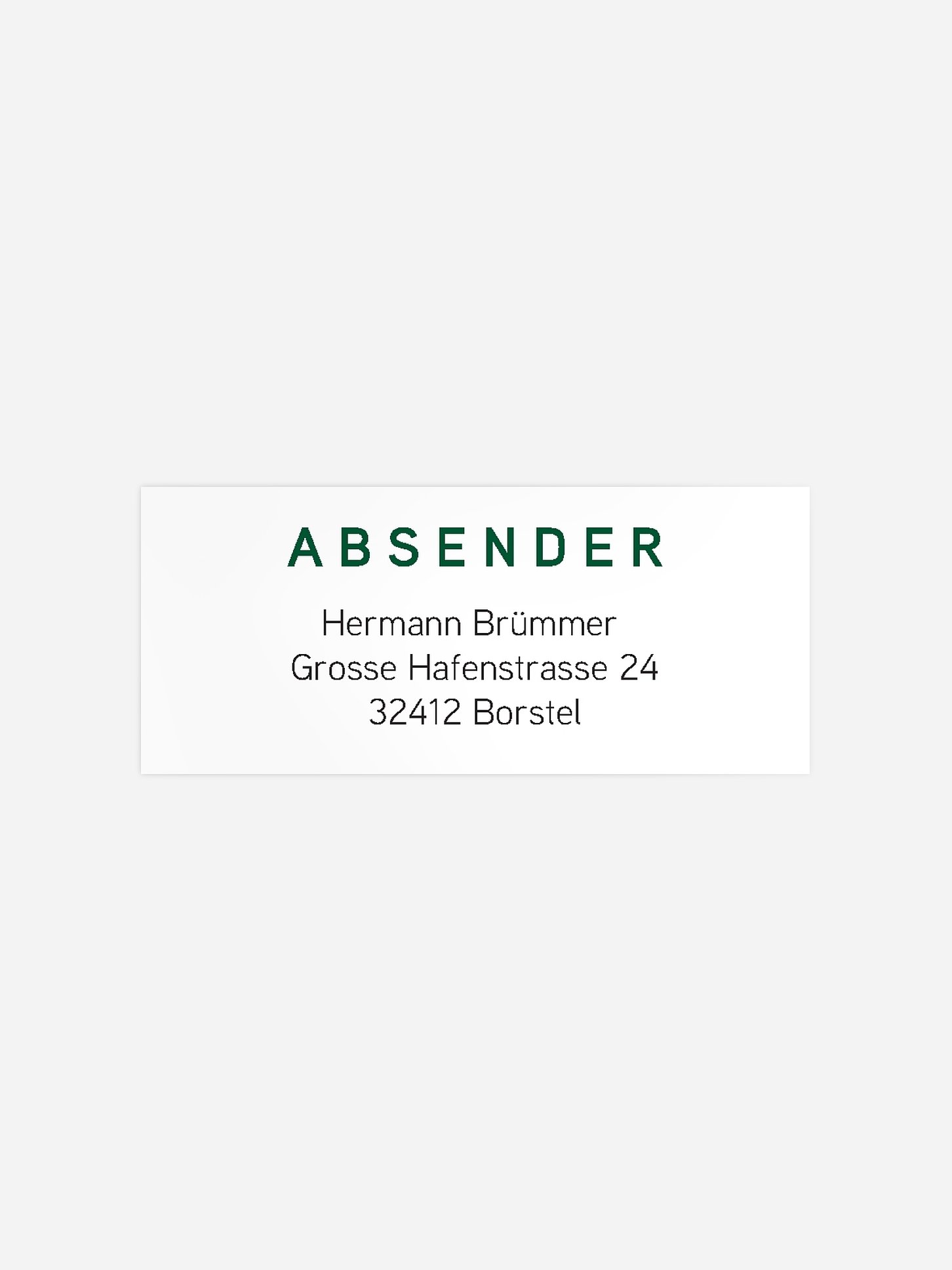 Absenderaufkleber Geburtstag Wortspiel