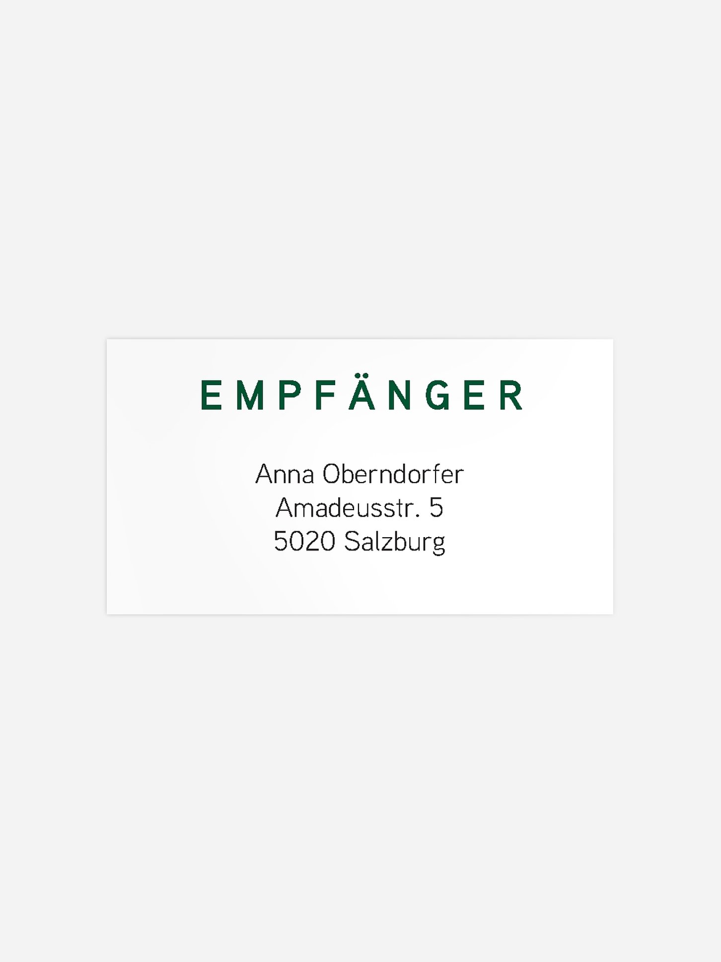 Empfängeraufkleber Geburtstag Wortspiel