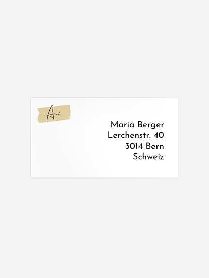 Empfängeraufkleber Geburtstag Zeitreise