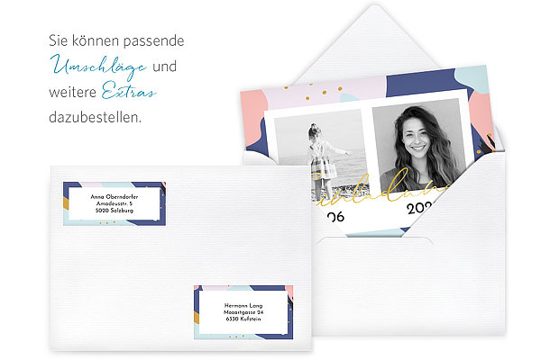 Einladung 18. Geburtstag Pattern