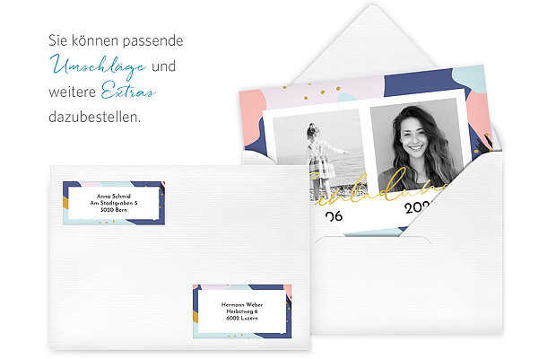 Einladung 18. Geburtstag Pattern