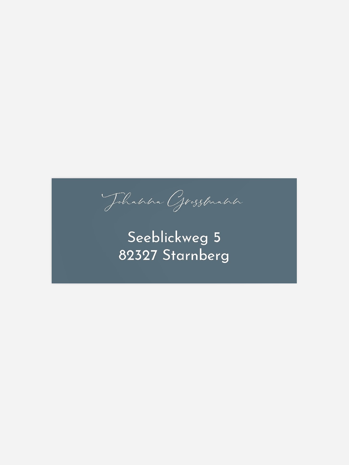 Absenderaufkleber Geburtstag Blumenstrauß