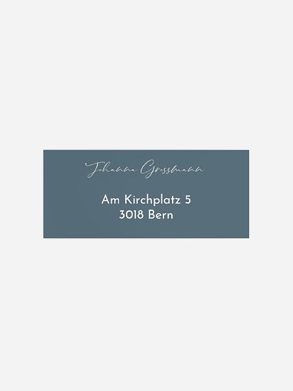 Absenderaufkleber Geburtstag Blumenstrauß
