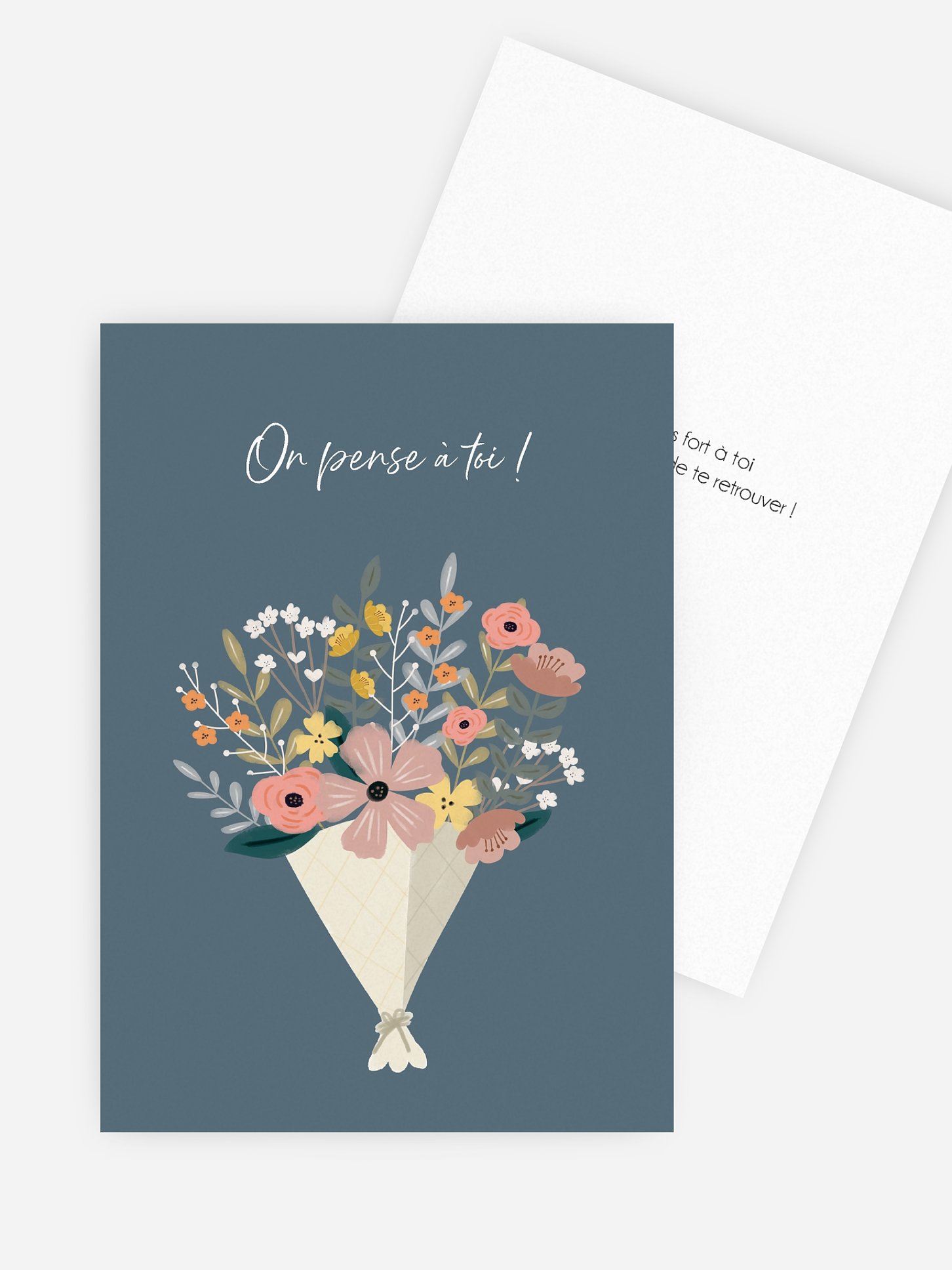 Carte de correspondance Joli bouquet