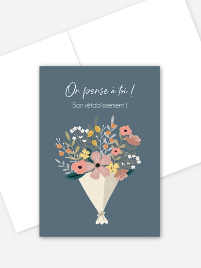 Carte de correspondance Joli bouquet
