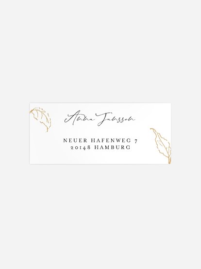 Absenderaufkleber Geburtstag Weinbeeren