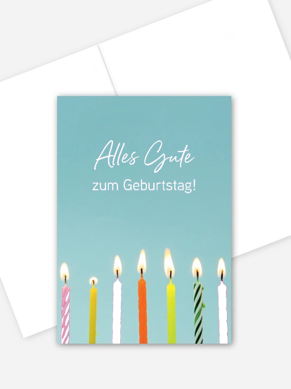 Grußkarte Glückwünsche