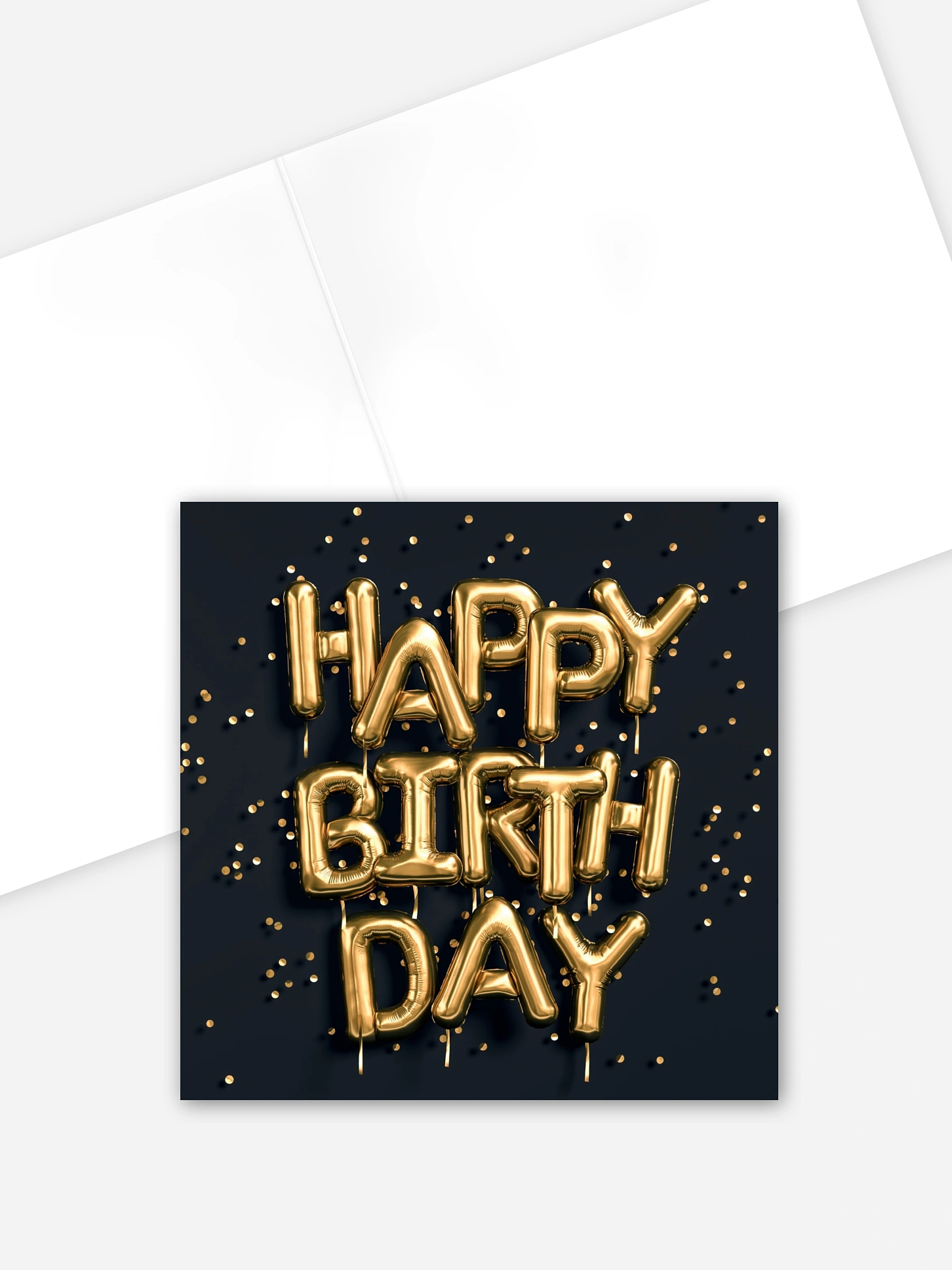 Carte de correspondance Gratulation