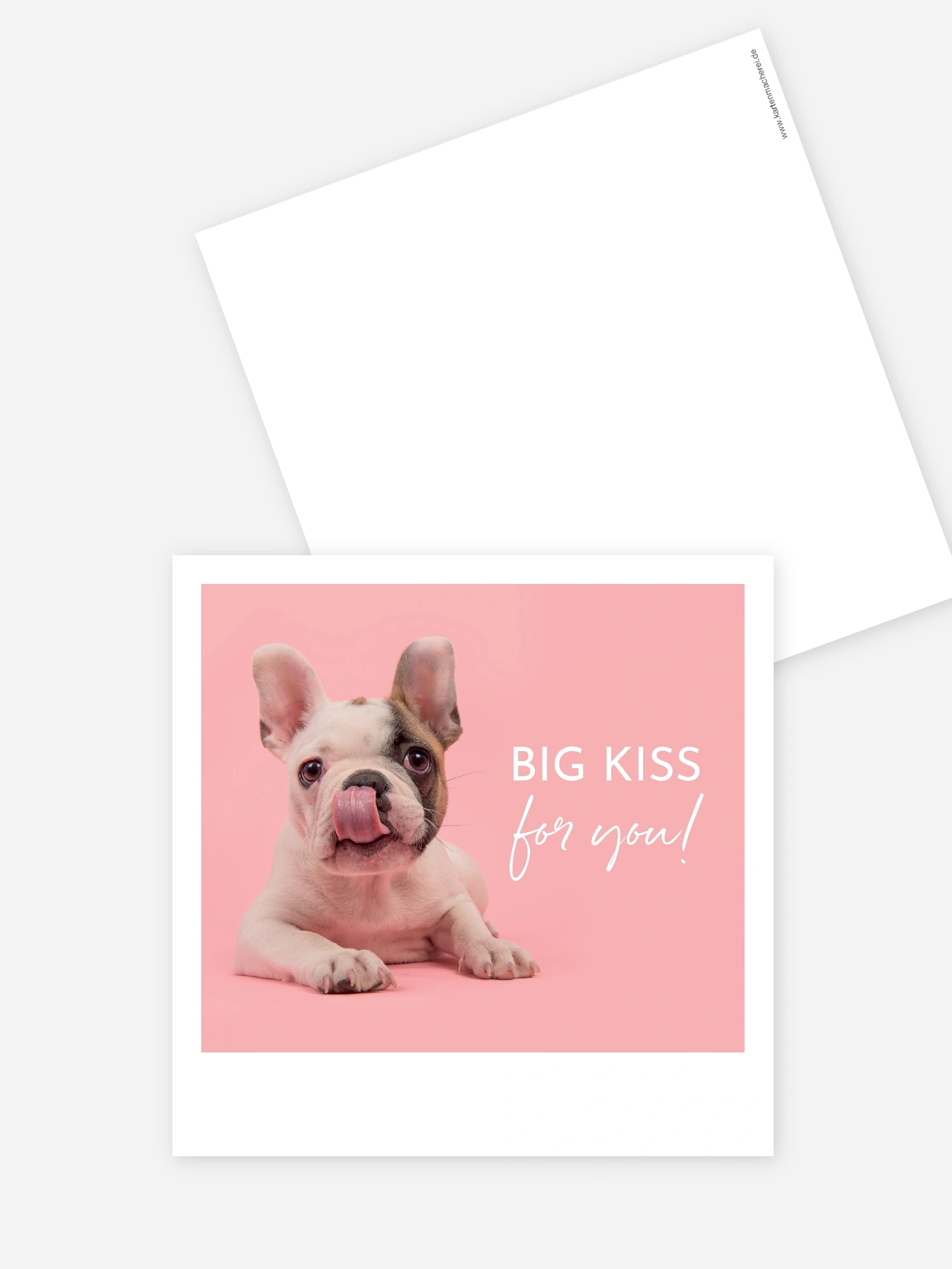 Grußkarte Big Kiss