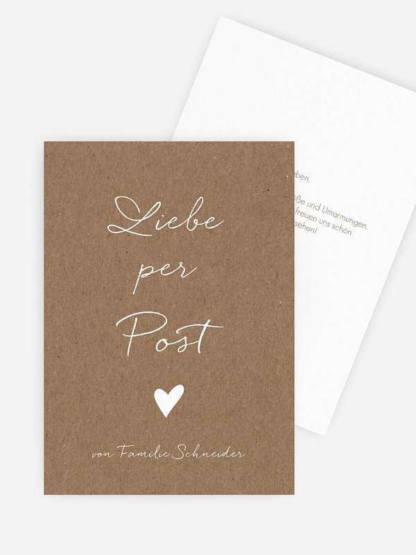 Liebe per Post