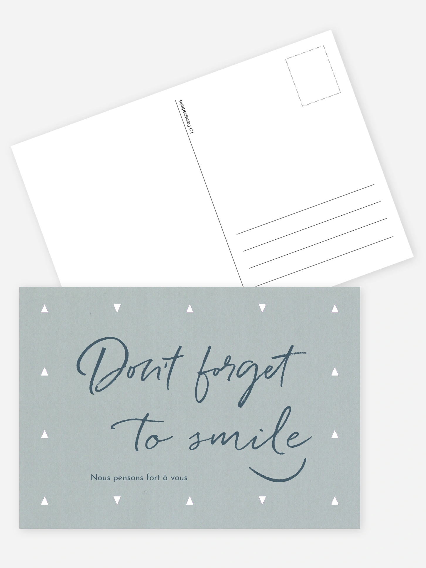 Carte de correspondance Smile