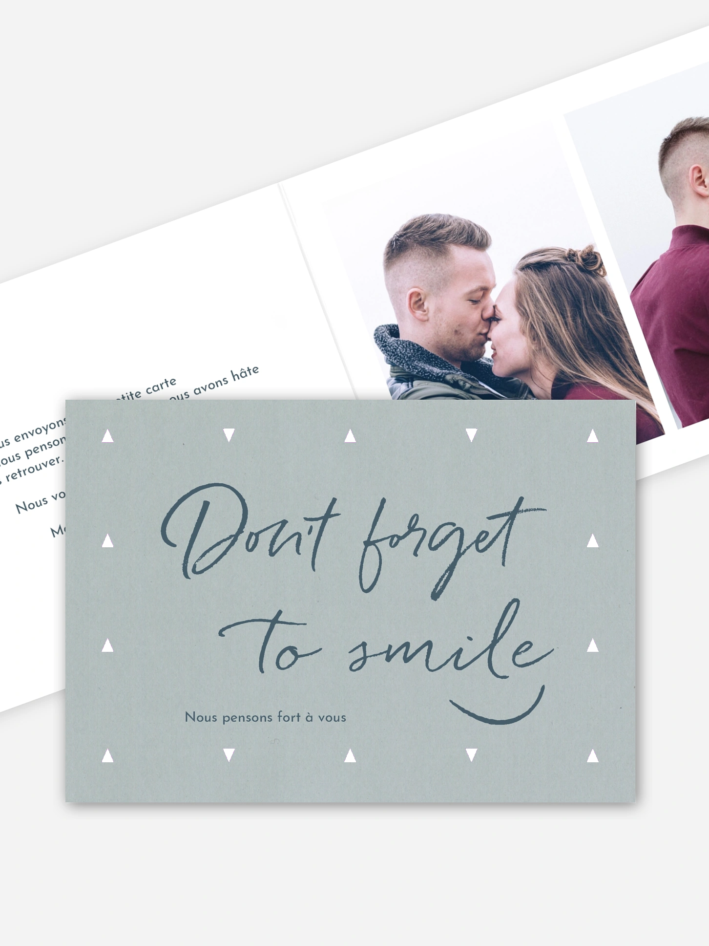 Carte de correspondance Smile