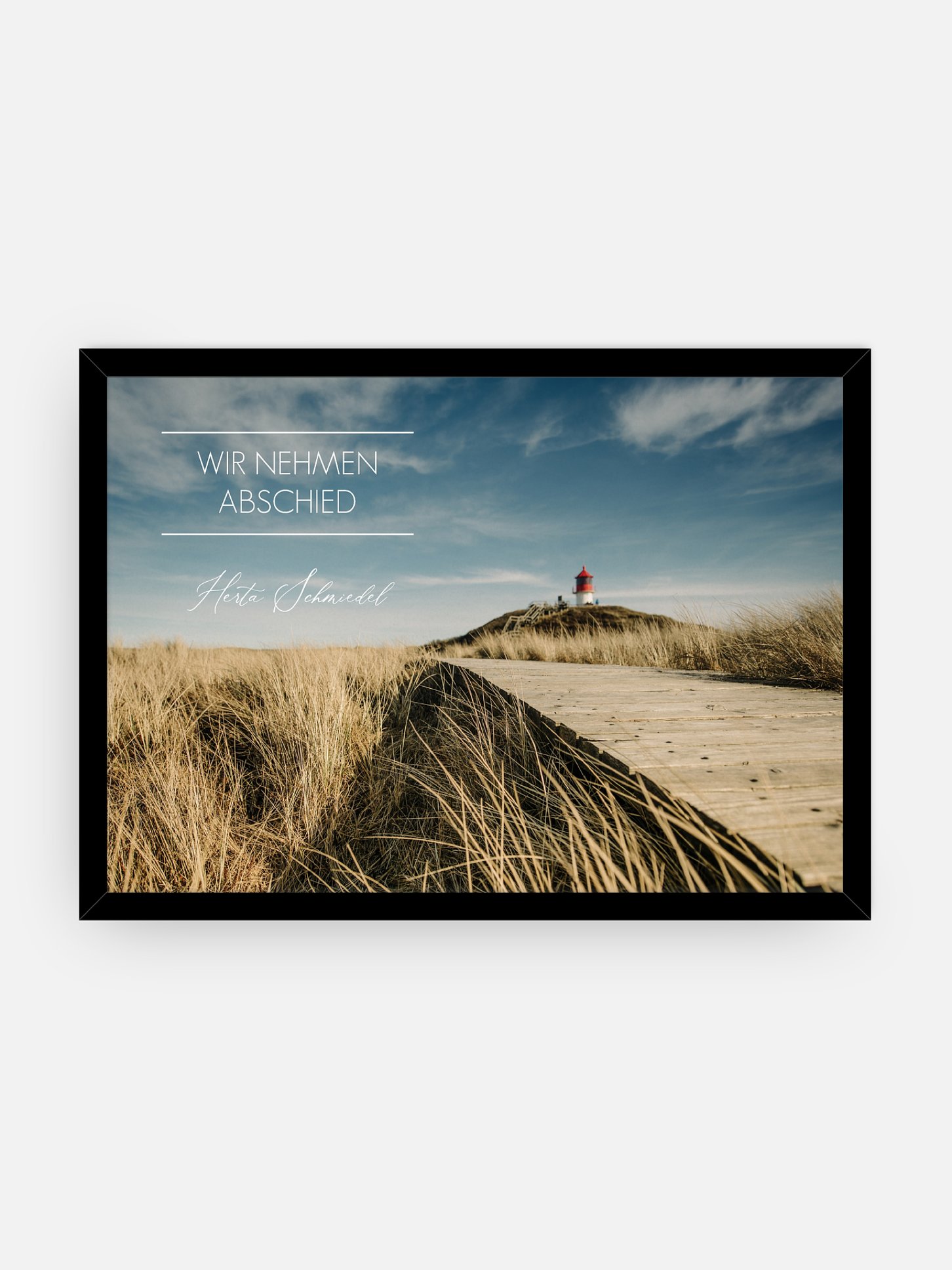 Wandbilder-Trauer Ostsee