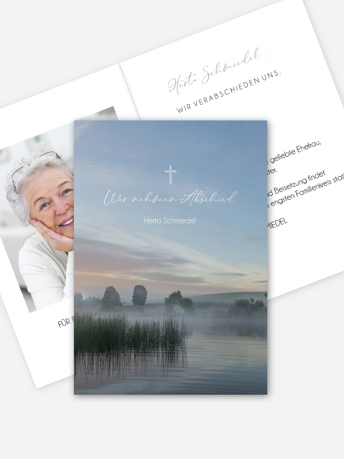 Trauerkarte Morgengrau