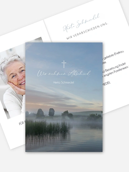 Trauerkarte Morgengrau