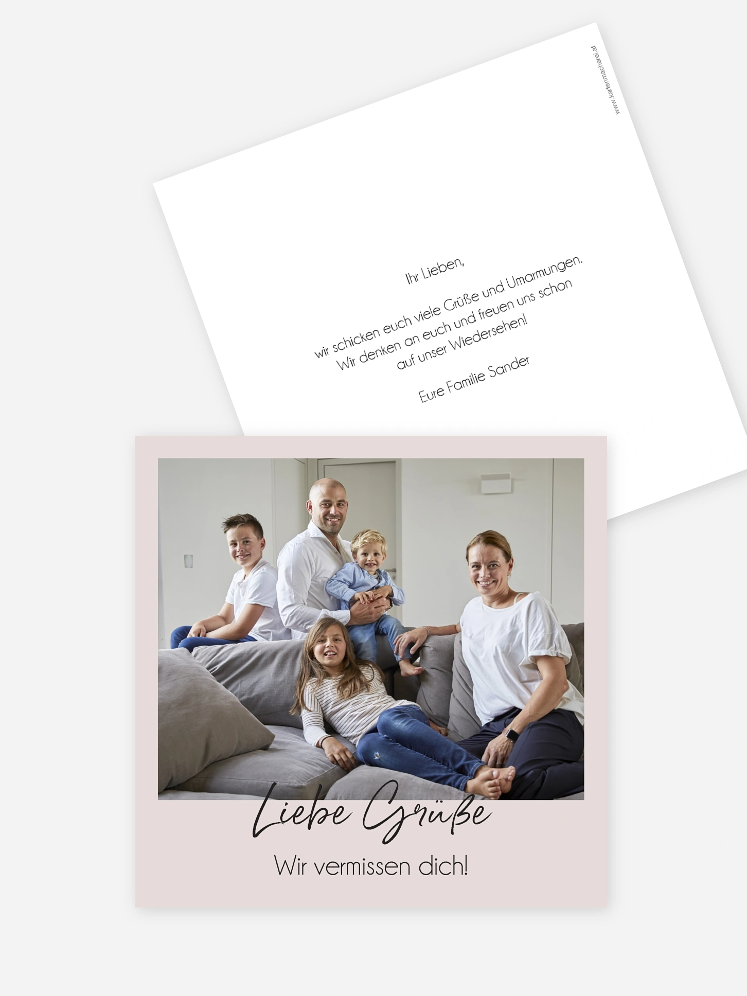 Grußkarte Fotogrüße