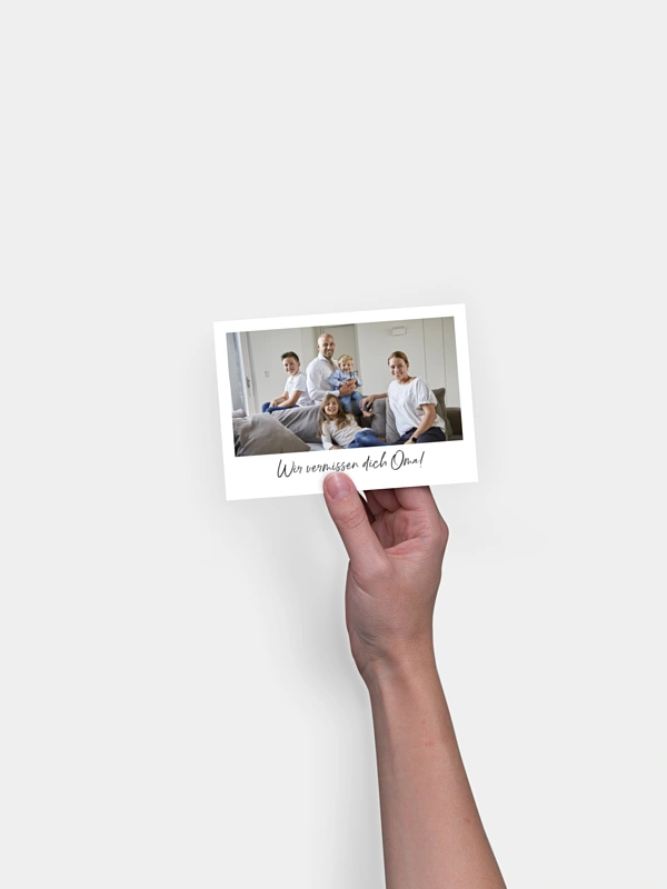 Postkarte Direktversand Fotogrüße
