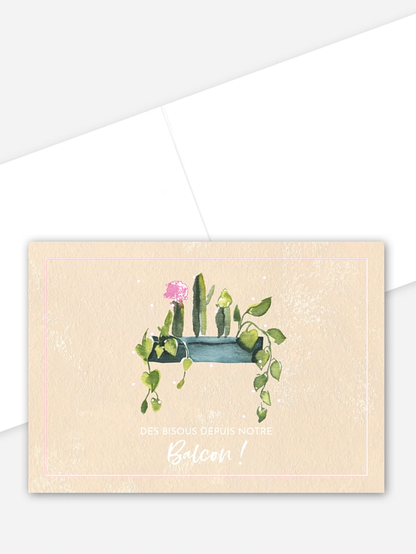 Fleurs au balcon