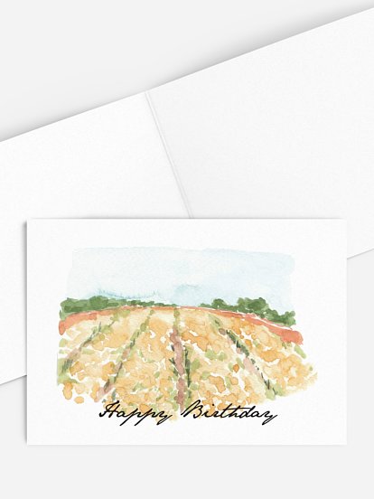 Grußkarte Landschaft