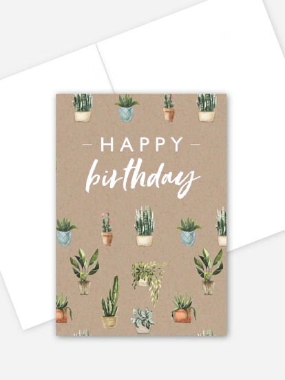 Carte de correspondance Urban Jungle