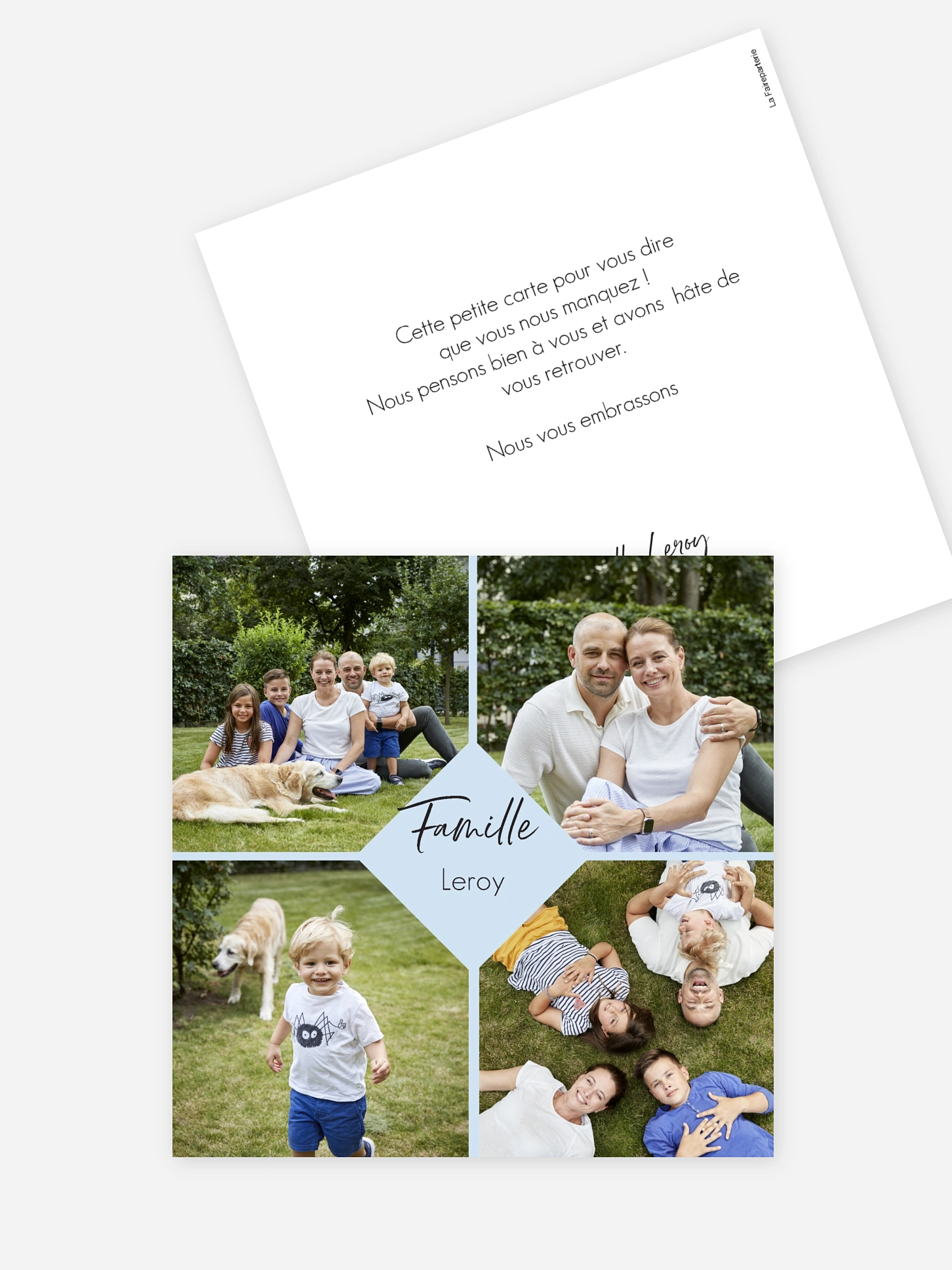 Carte de correspondance Photos souvenirs