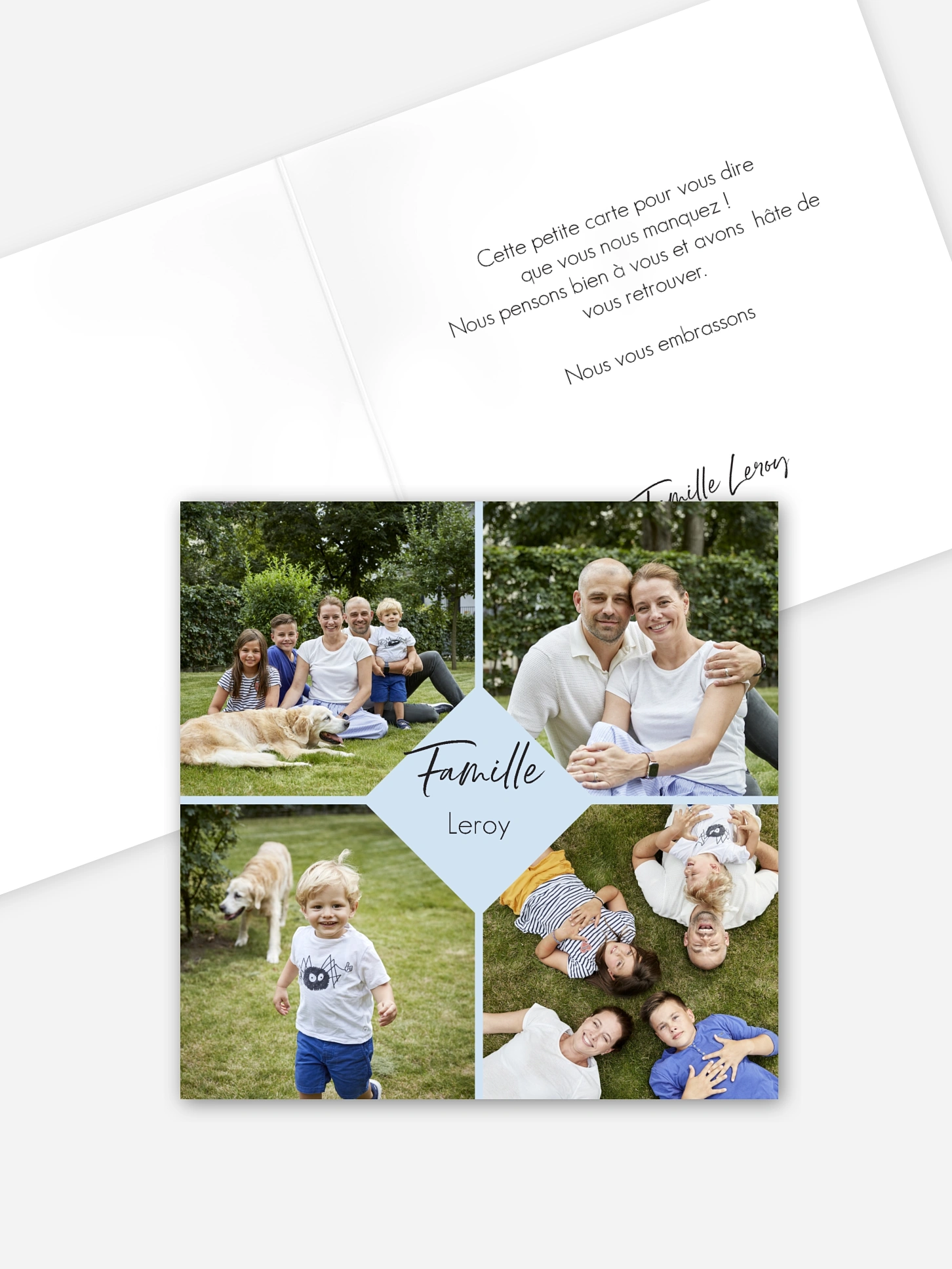Carte de correspondance Photos souvenirs