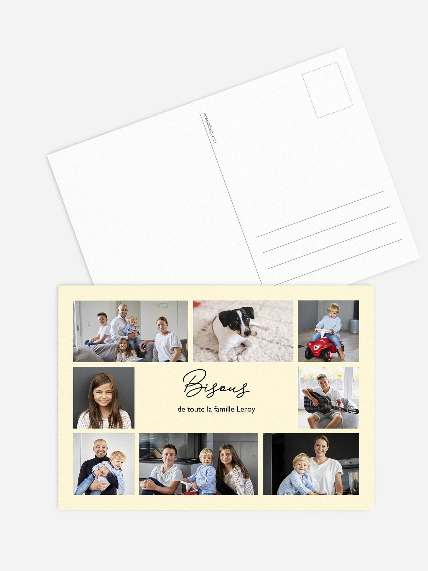 Carte de correspondance Portrait de famille