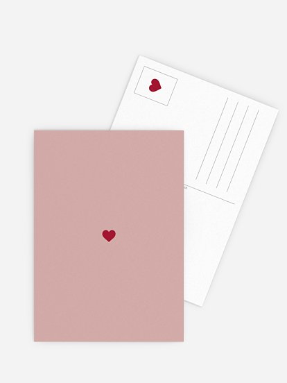 Grußkarte Hearting