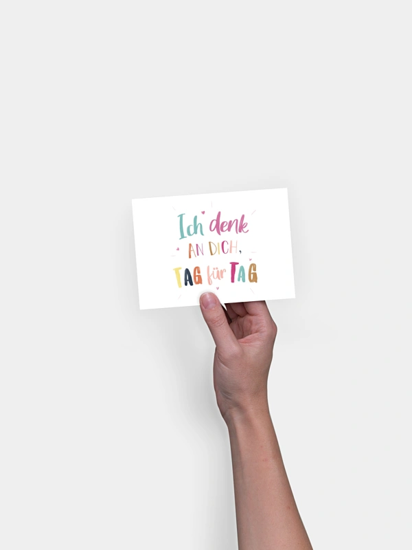 Postkarte Direktversand Tag für Tag