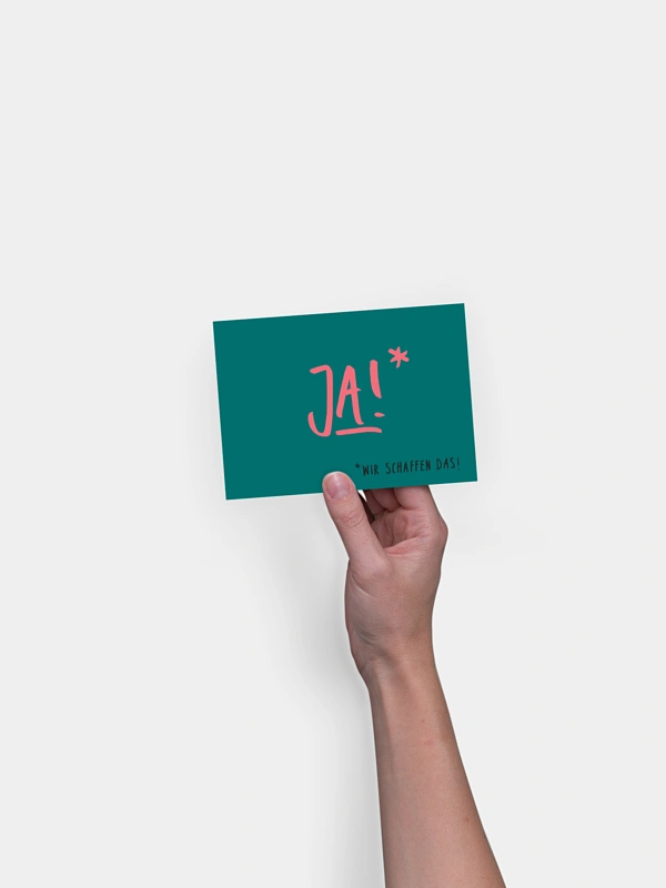 Postkarte Direktversand Ja!