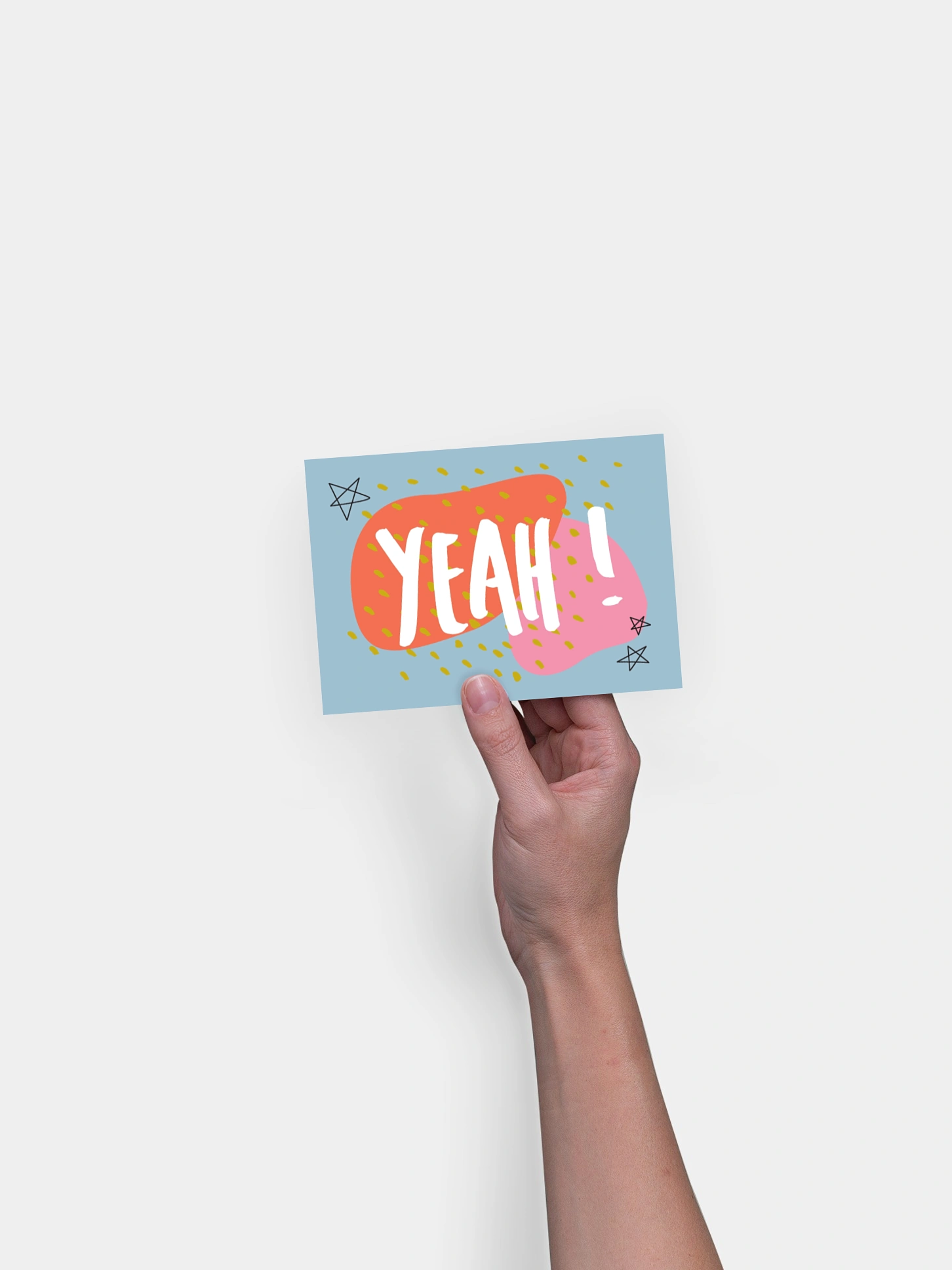 Postkarte Direktversand Yeah!