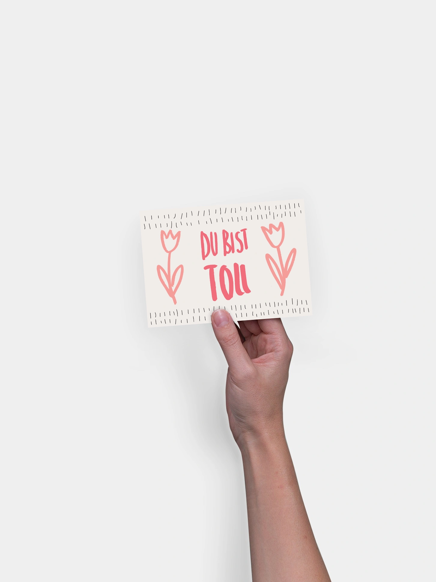 Postkarte Direktversand Du bist toll