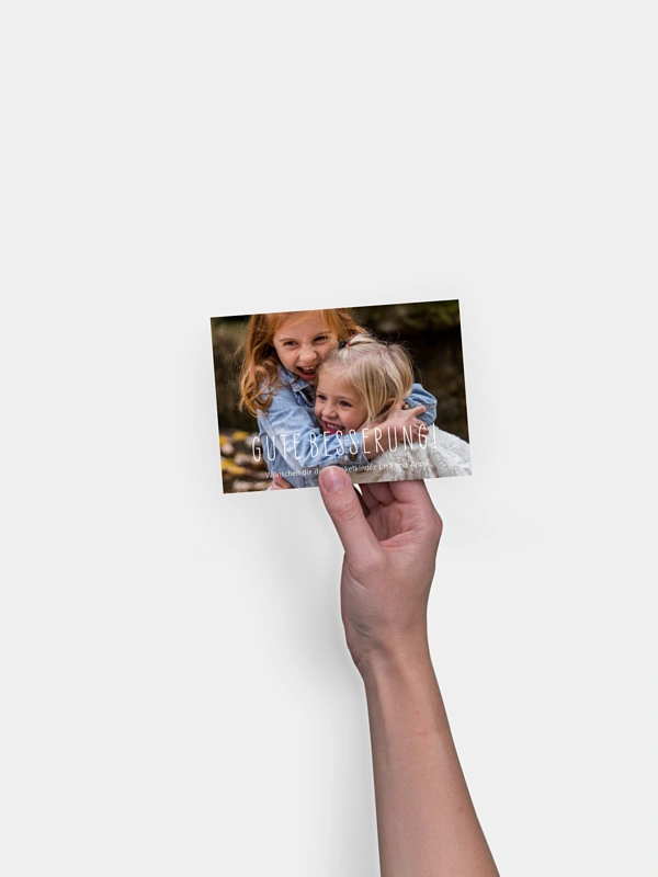 Postkarte Direktversand Pass auf dich auf
