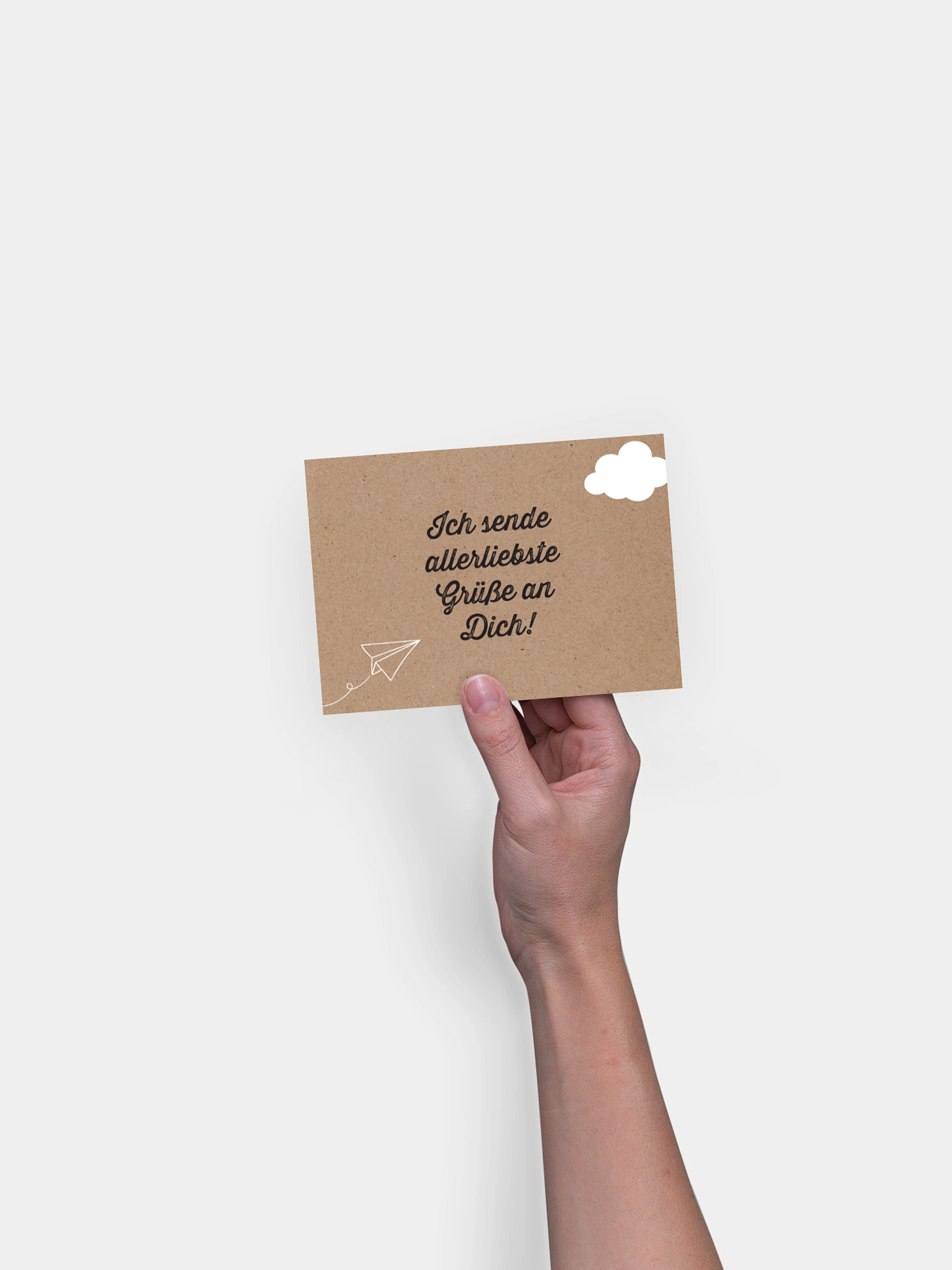 Postkarte Direktversand Luftpost