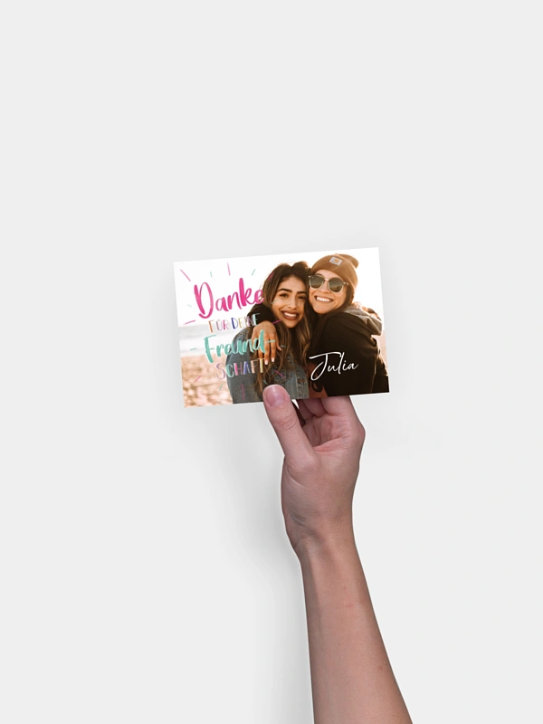 Postkarte Direktversand Friendship