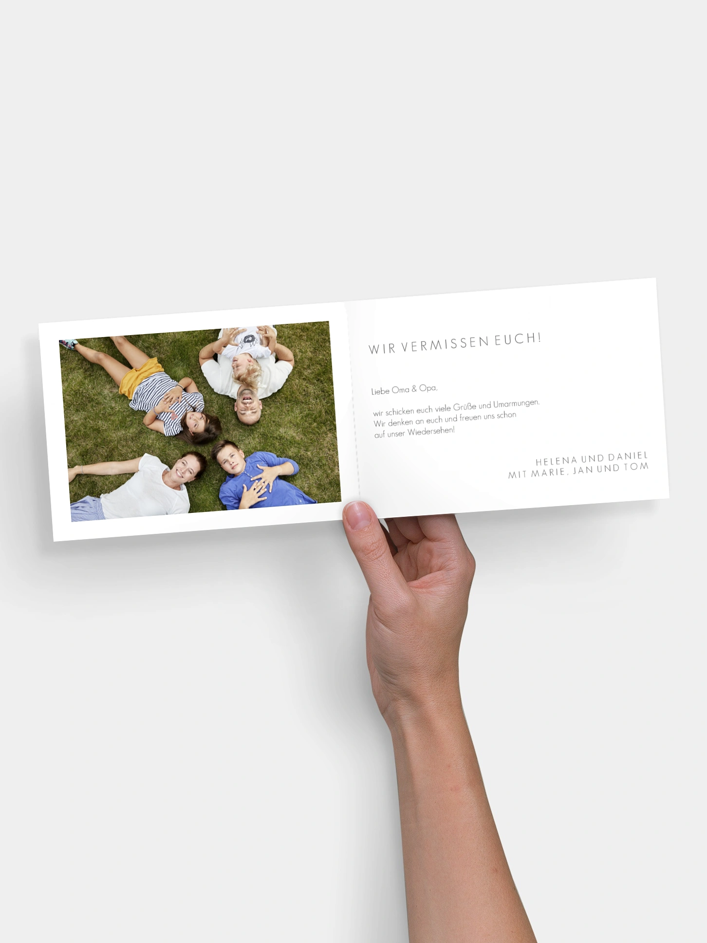 Grußkarte Nature Leaf