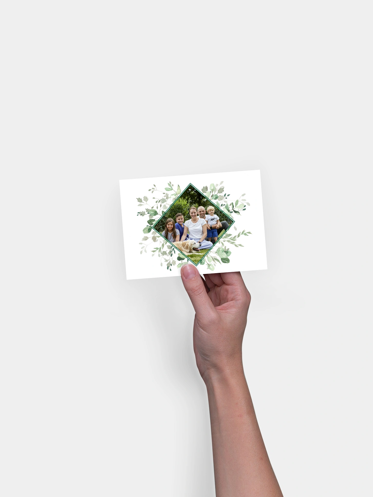 Postkarte Direktversand Nature Leaf