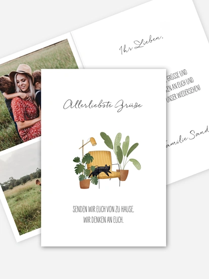 Grüße von zu Hause