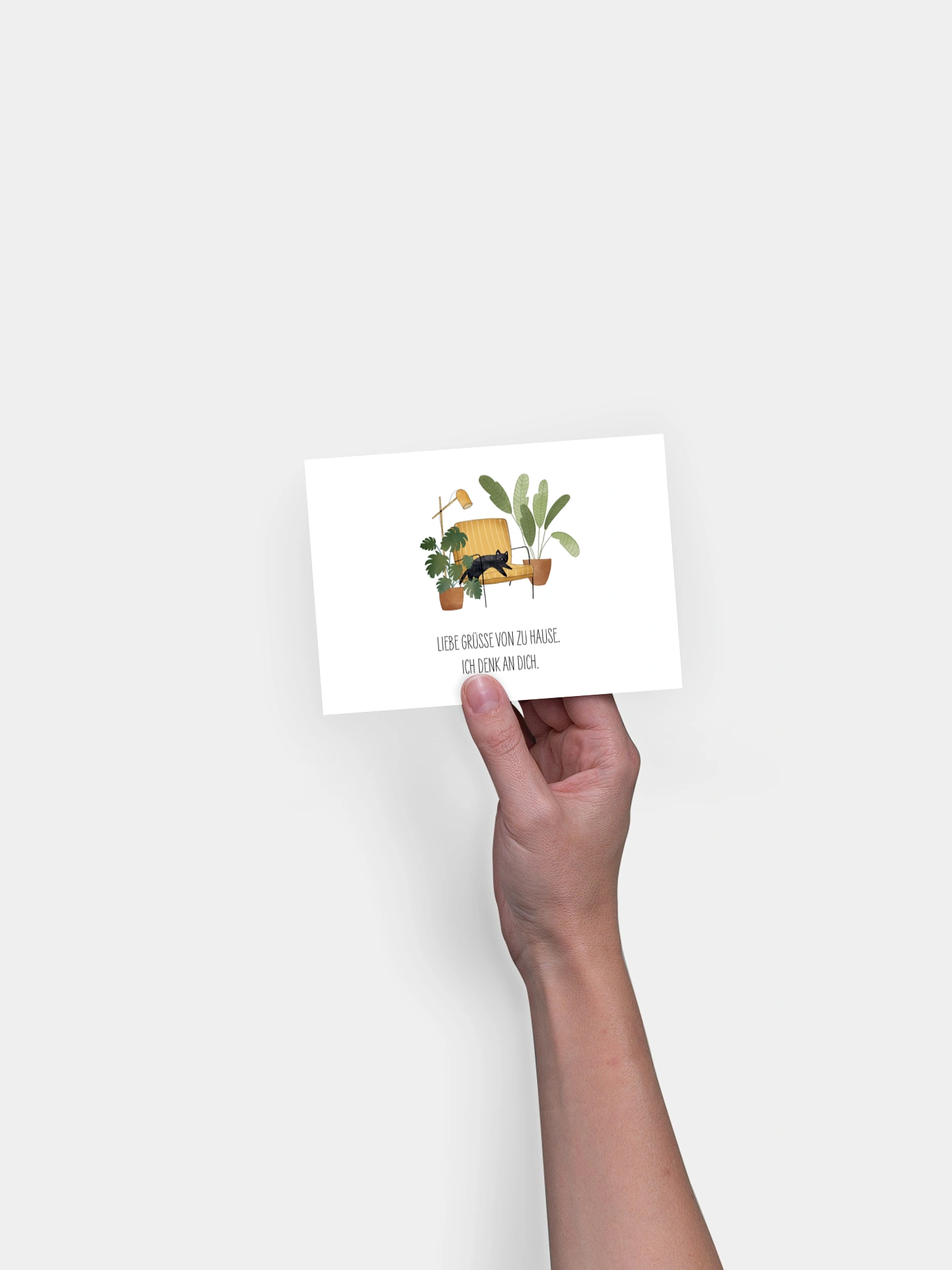 Postkarte Direktversand Grüße von zu Hause